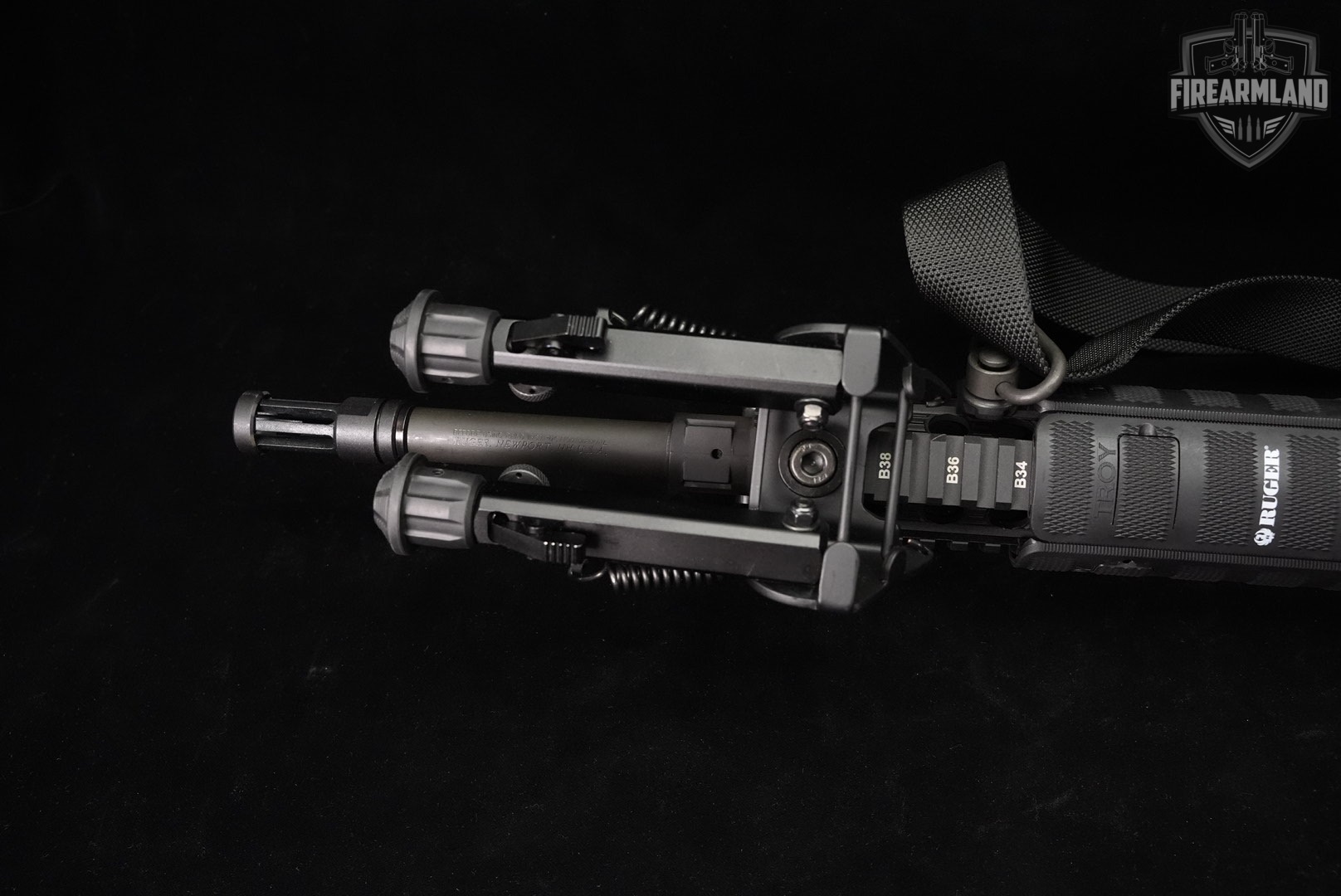 Ruger SR-556 5.56 NATO AR-15 AR15 16.12 SR556 Short-Stroke Piston +BIPOD-img-15