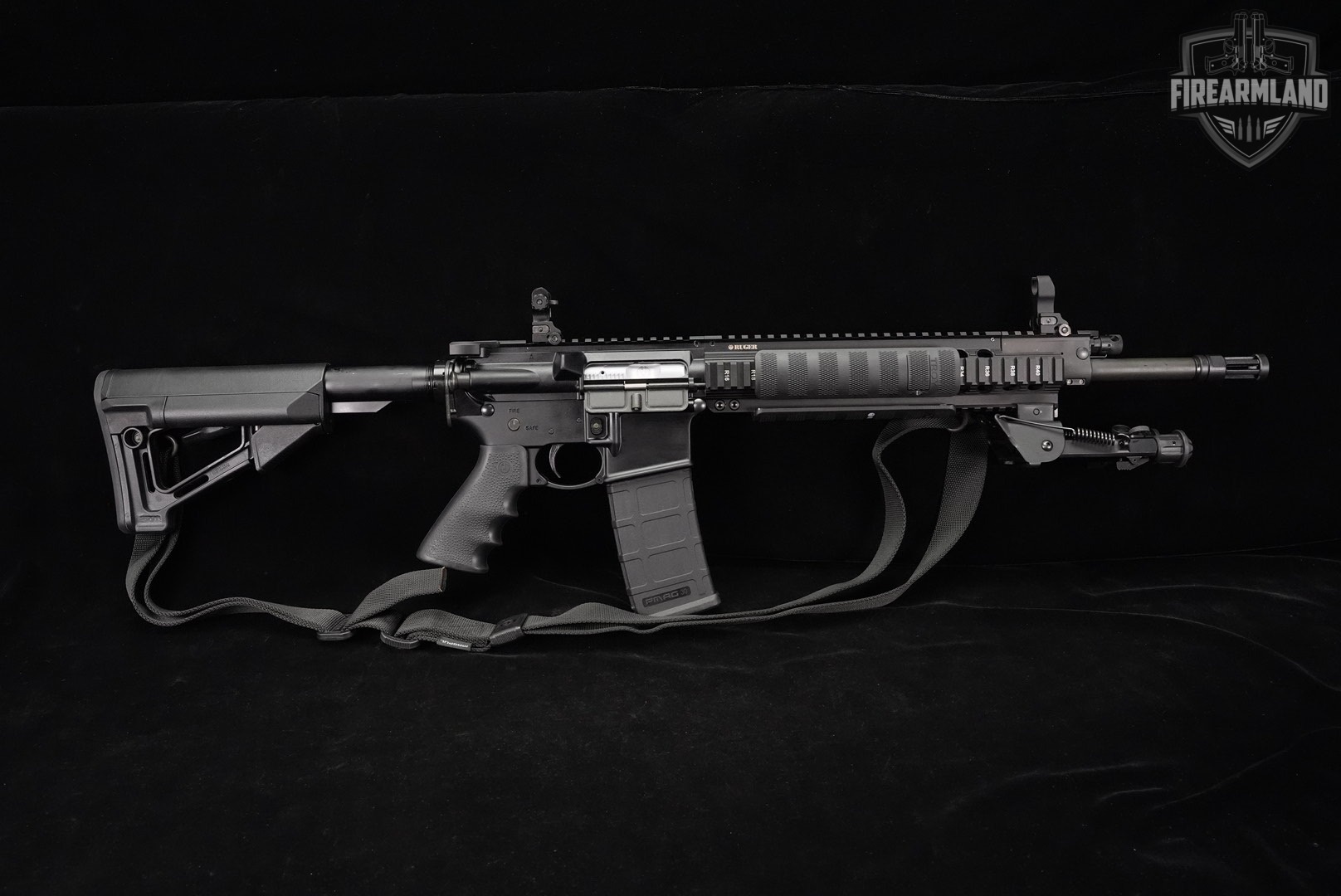 Ruger SR-556 5.56 NATO AR-15 AR15 16.12 SR556 Short-Stroke Piston +BIPOD-img-3