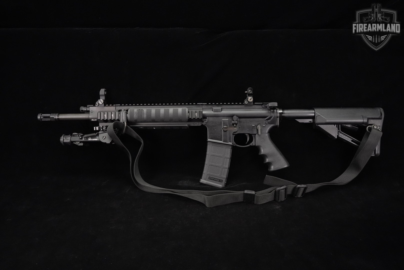 Ruger SR-556 5.56 NATO AR-15 AR15 16.12 SR556 Short-Stroke Piston +BIPOD-img-7
