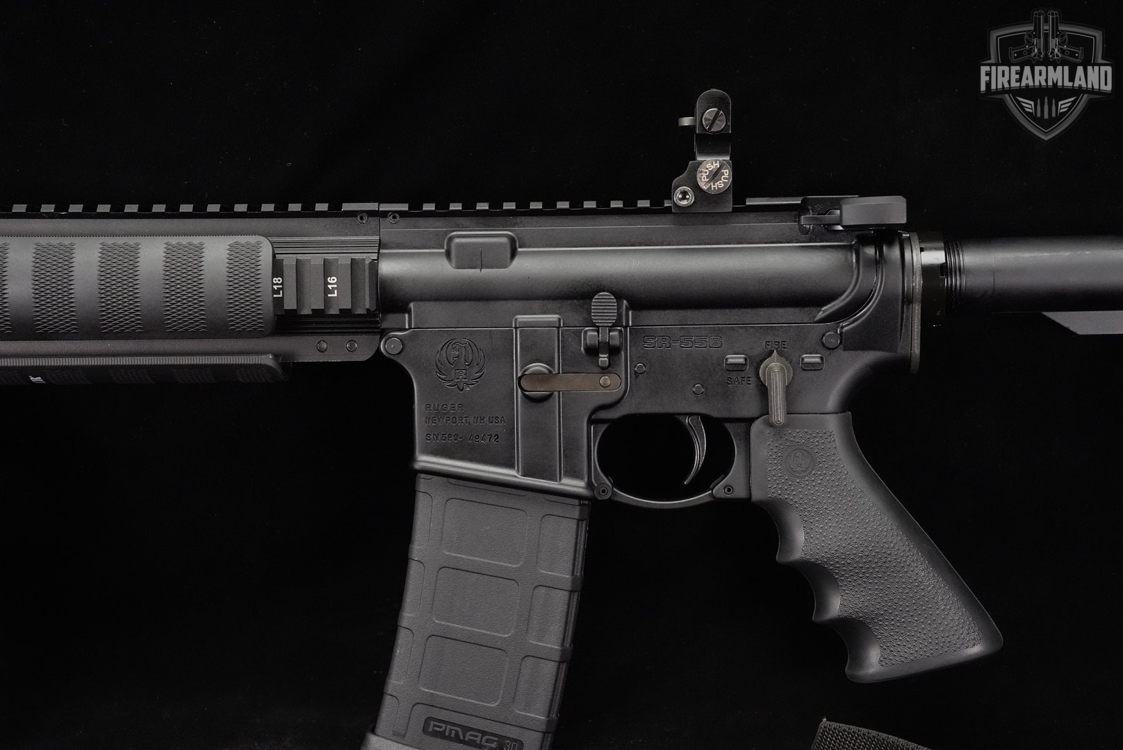 Ruger SR-556 5.56 NATO AR-15 AR15 16.12 SR556 Short-Stroke Piston +BIPOD-img-9