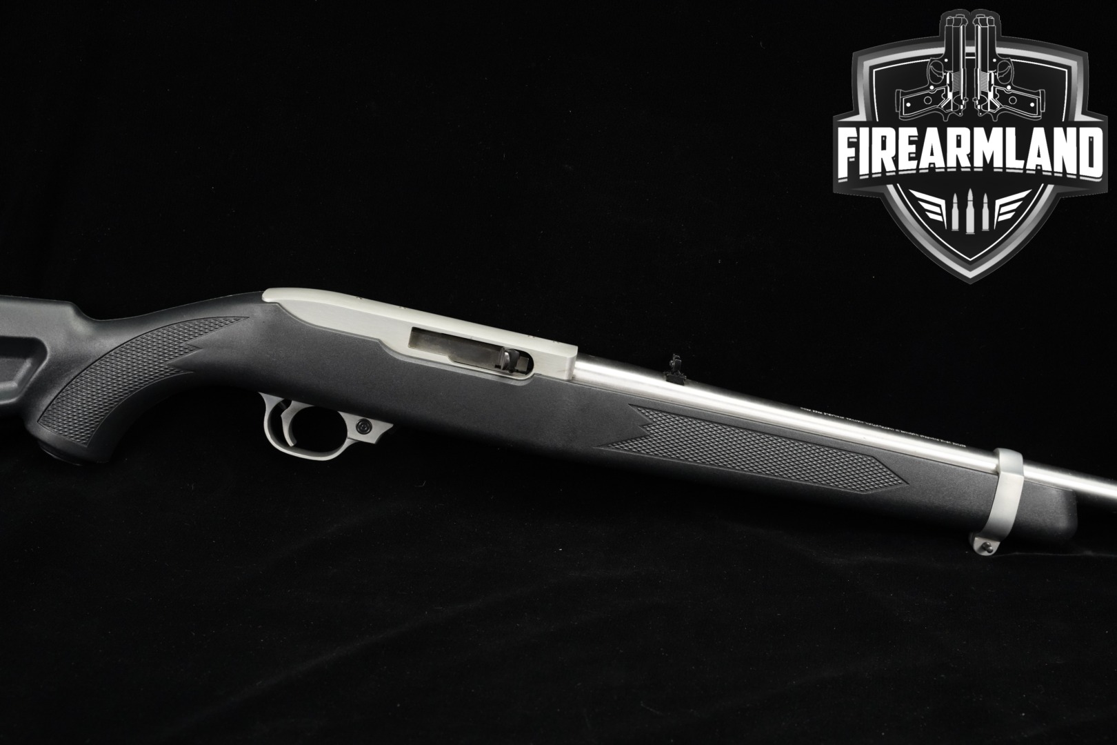 1998 Sturm Ruger Model 10/22 Carbine .22 LR Stainless & Synthetic in Good Condition Thumbnail