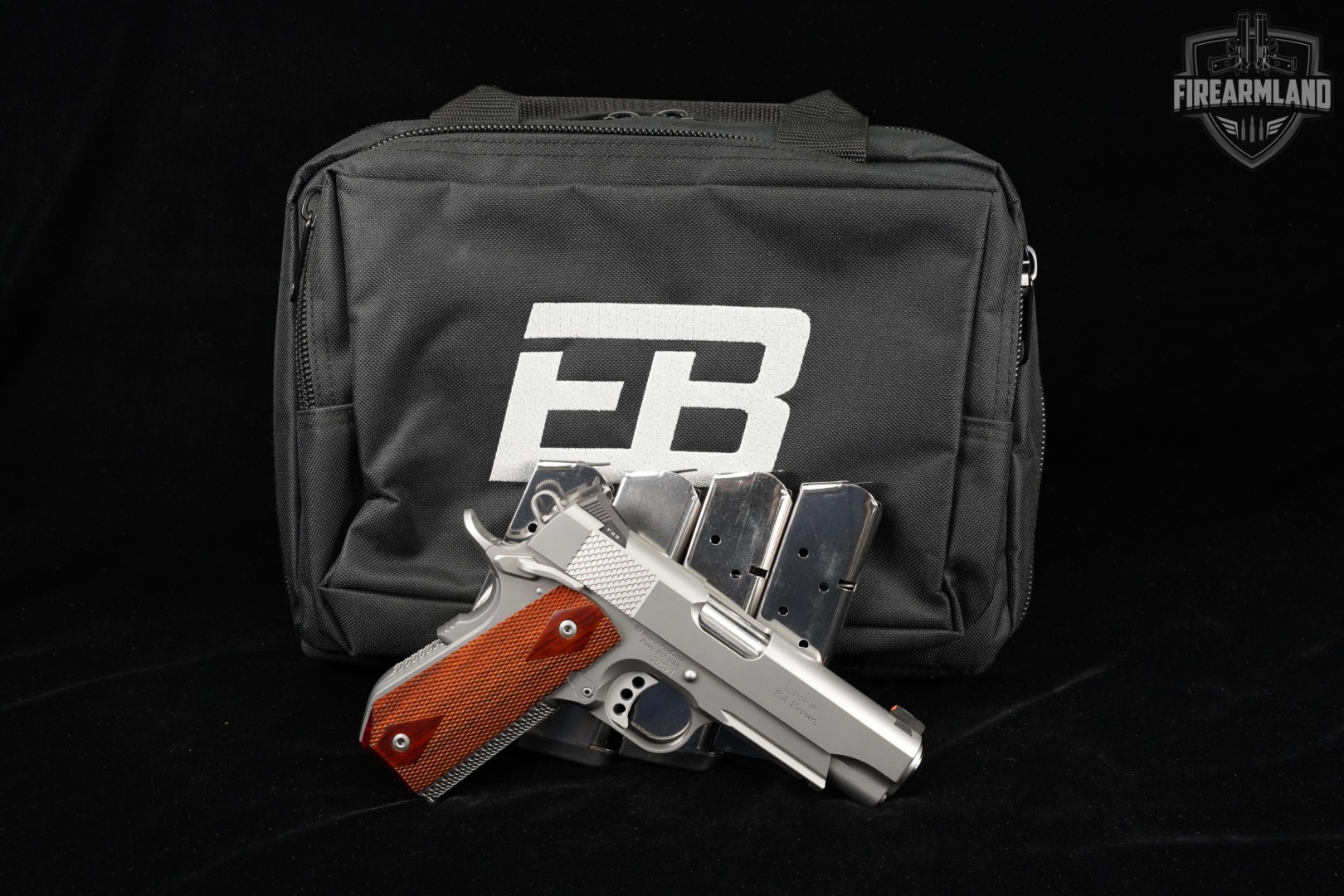 DESIRED Ed Brown Kobra Carry 45 ACP 1911 4.25" Matte Stainless +5 MAGS-img-2