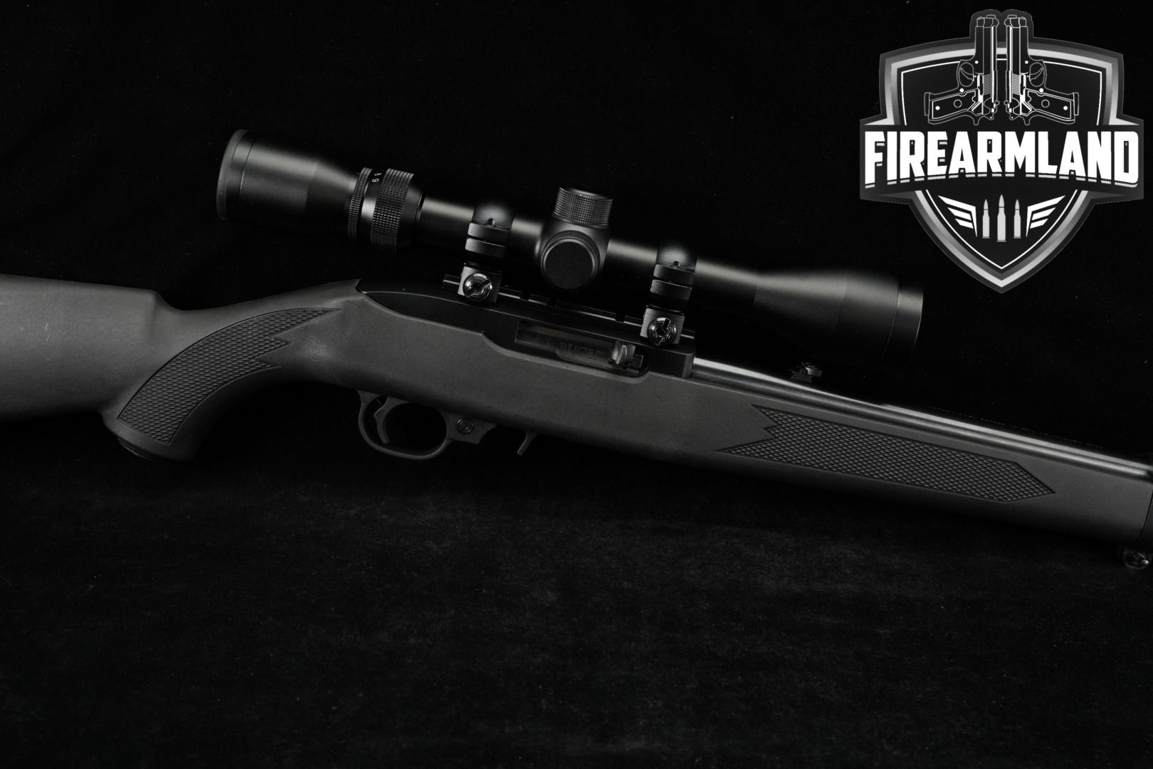 2020 Sturm Ruger 10/22 Carbine .22 LR Two-Tone Black & Silver in Very Good Condition Thumbnail