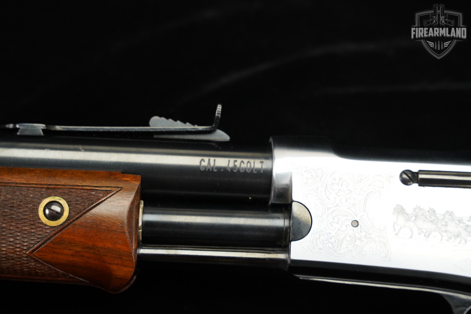 LIMITED 335 Of 500 American Western Arms AWA Lightning Rifle 45 Colt-img-18