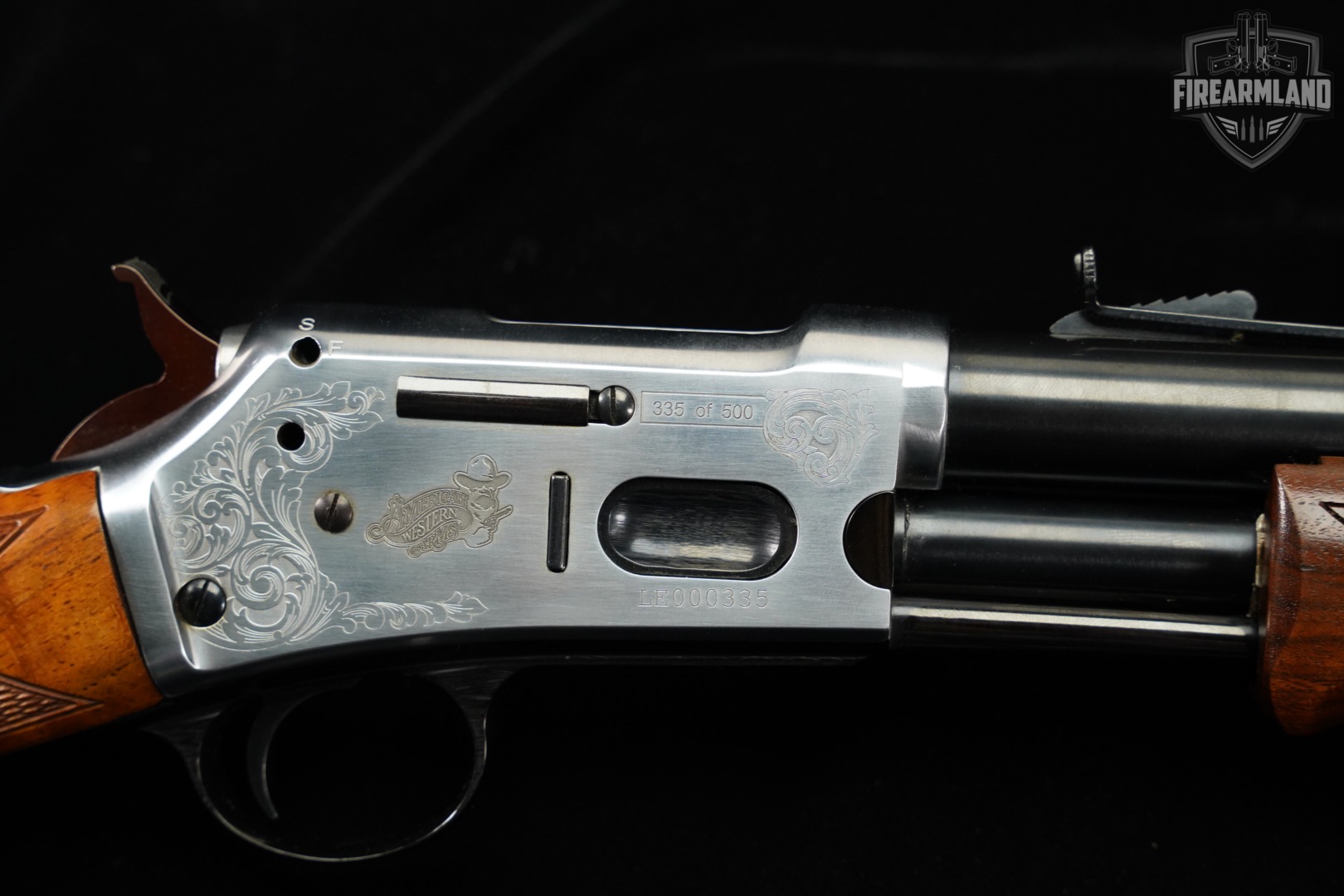 LIMITED 335 Of 500 American Western Arms AWA Lightning Rifle 45 Colt-img-19