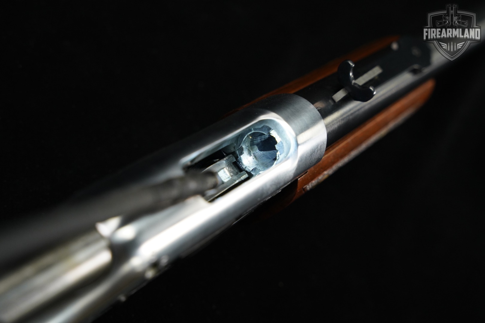LIMITED 335 Of 500 American Western Arms AWA Lightning Rifle 45 Colt-img-20