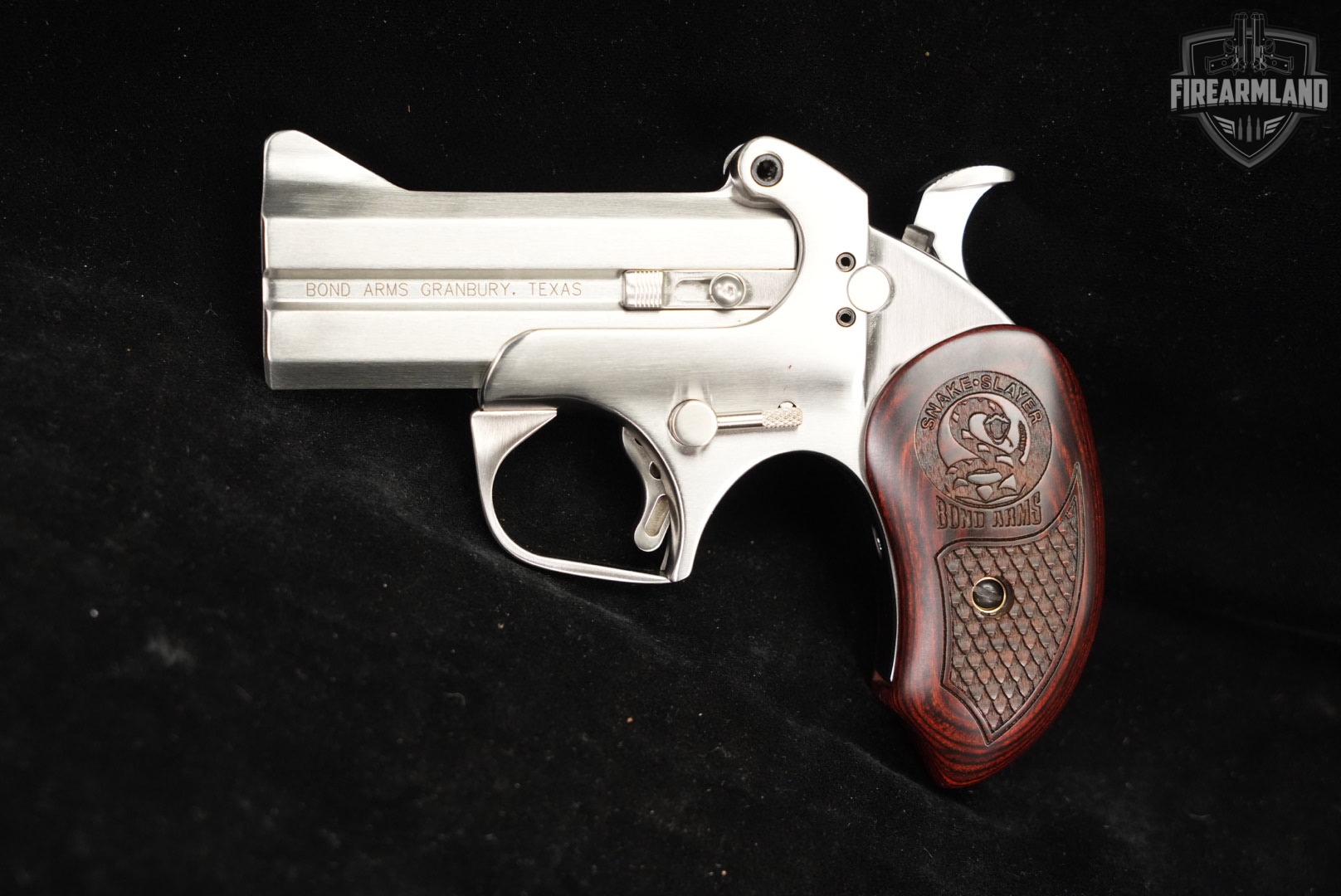 Bond Arms Snake Slayer 45 LC/410 3.5" Satin Stainless +ORIG CASE & HOLSTER-img-4