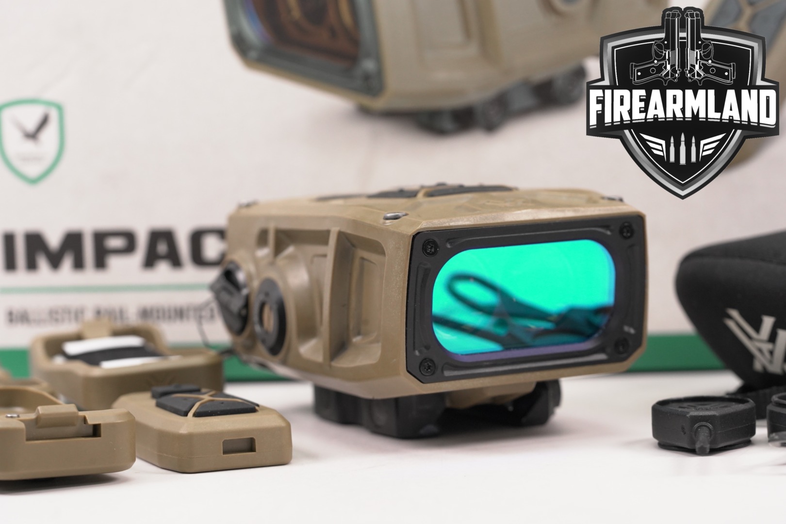 Vortex Optics Impact 4000 Ballistic Rail-Mounted Laser Rangefinder in Very Good Condition Thumbnail