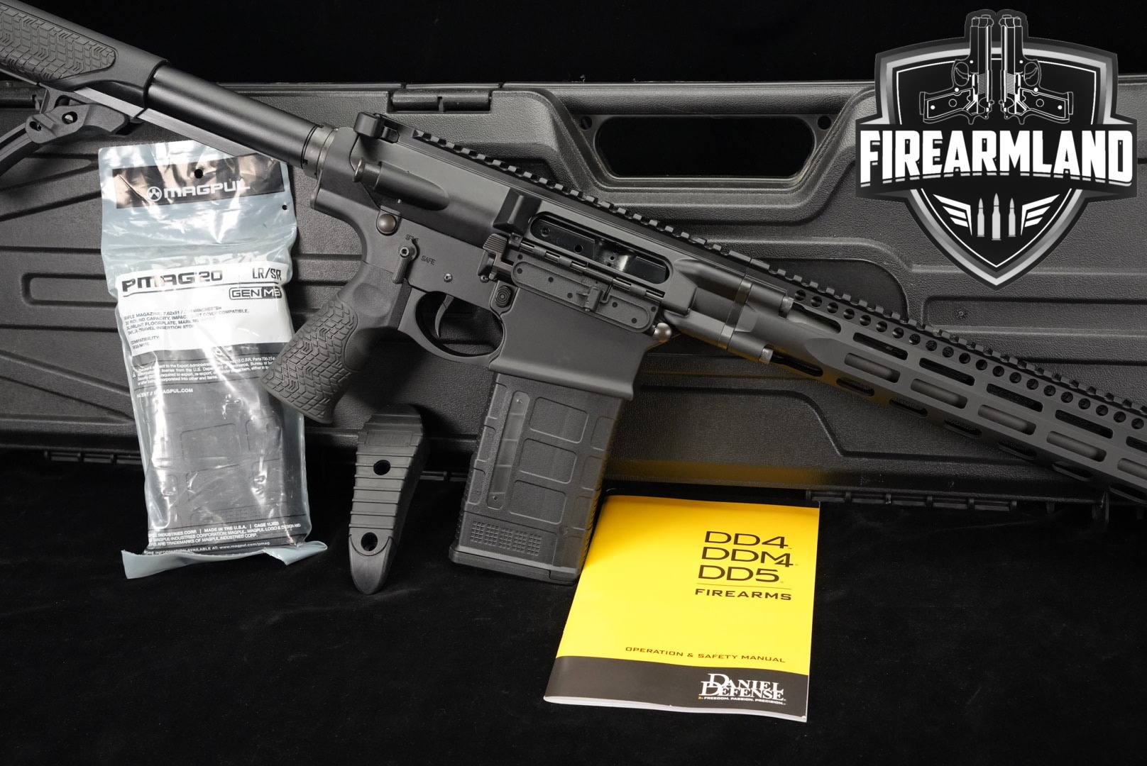 Daniel Defense DD5 V3 .308 Win. Black in Excellent Condition Thumbnail