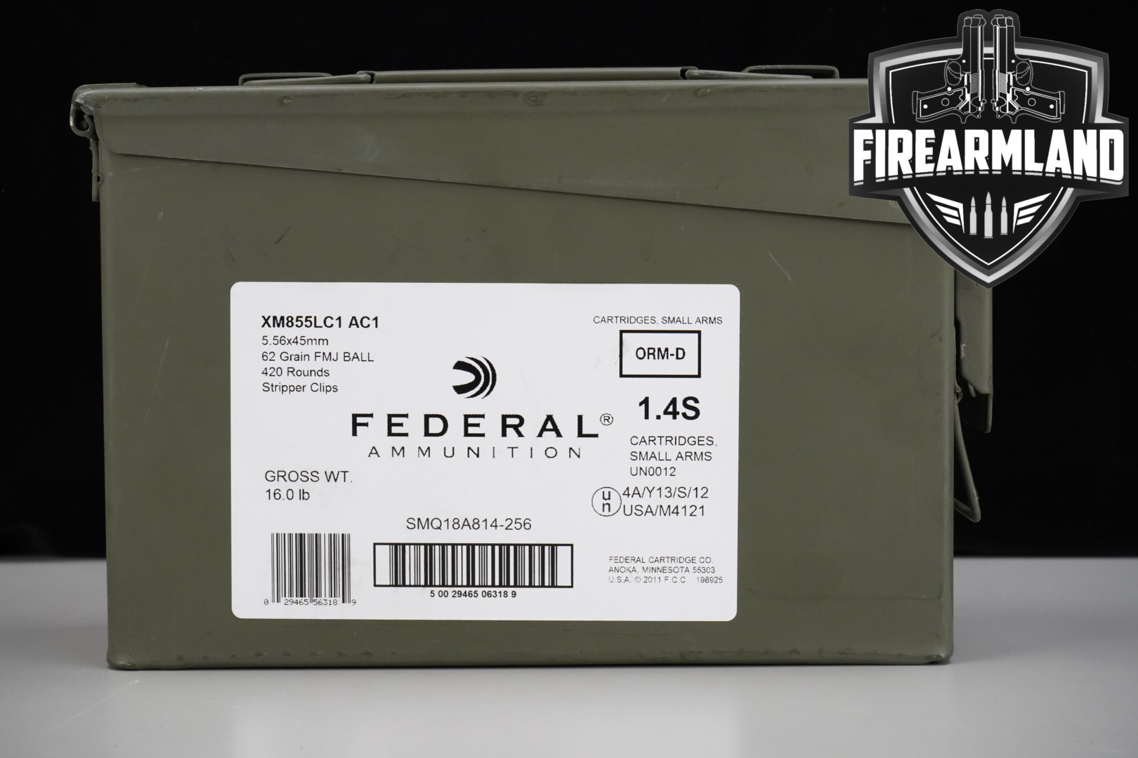 Federal 5.56 NATO Ammo 5.56mm NATO in New - Old Stock Condition Thumbnail