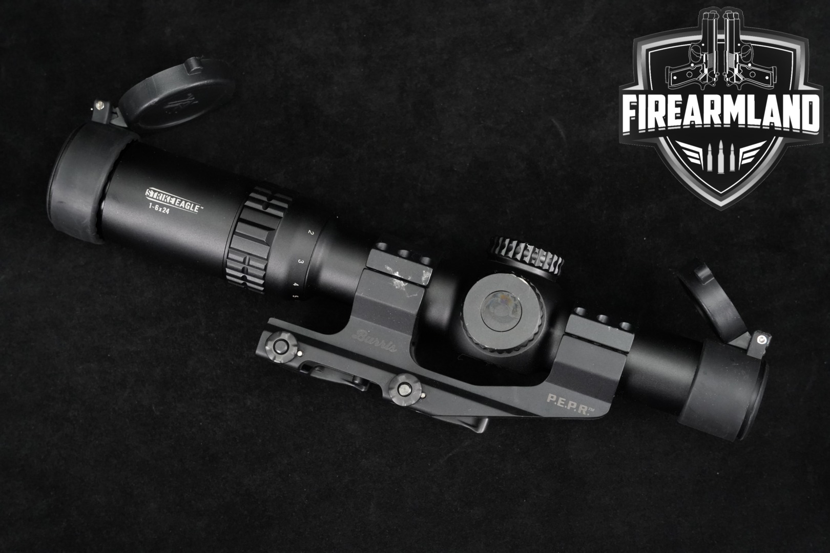 Vortex Optics Strike Eagle 1-6x24mm AR-BDC SFP Reticle Black in Very Good Condition Thumbnail