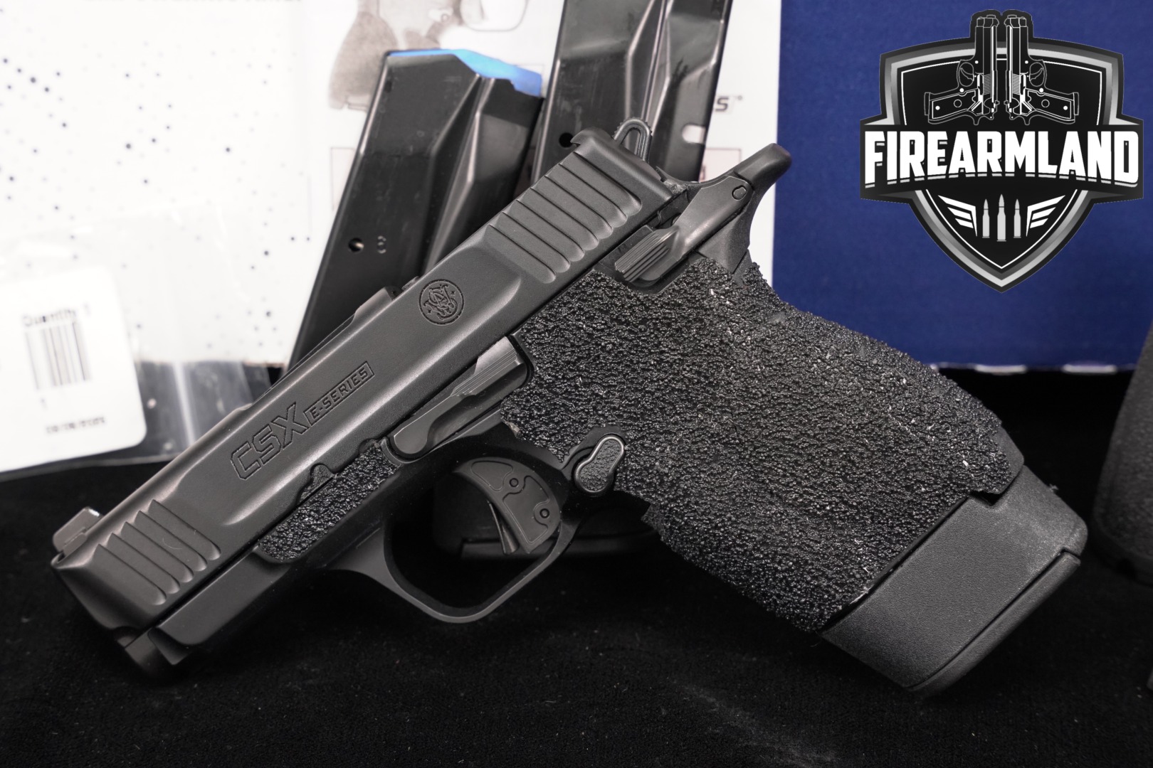 Smith & Wesson (S&W) CSX E-Series, Optics-Ready 9mm Luger Black in Good Condition Thumbnail