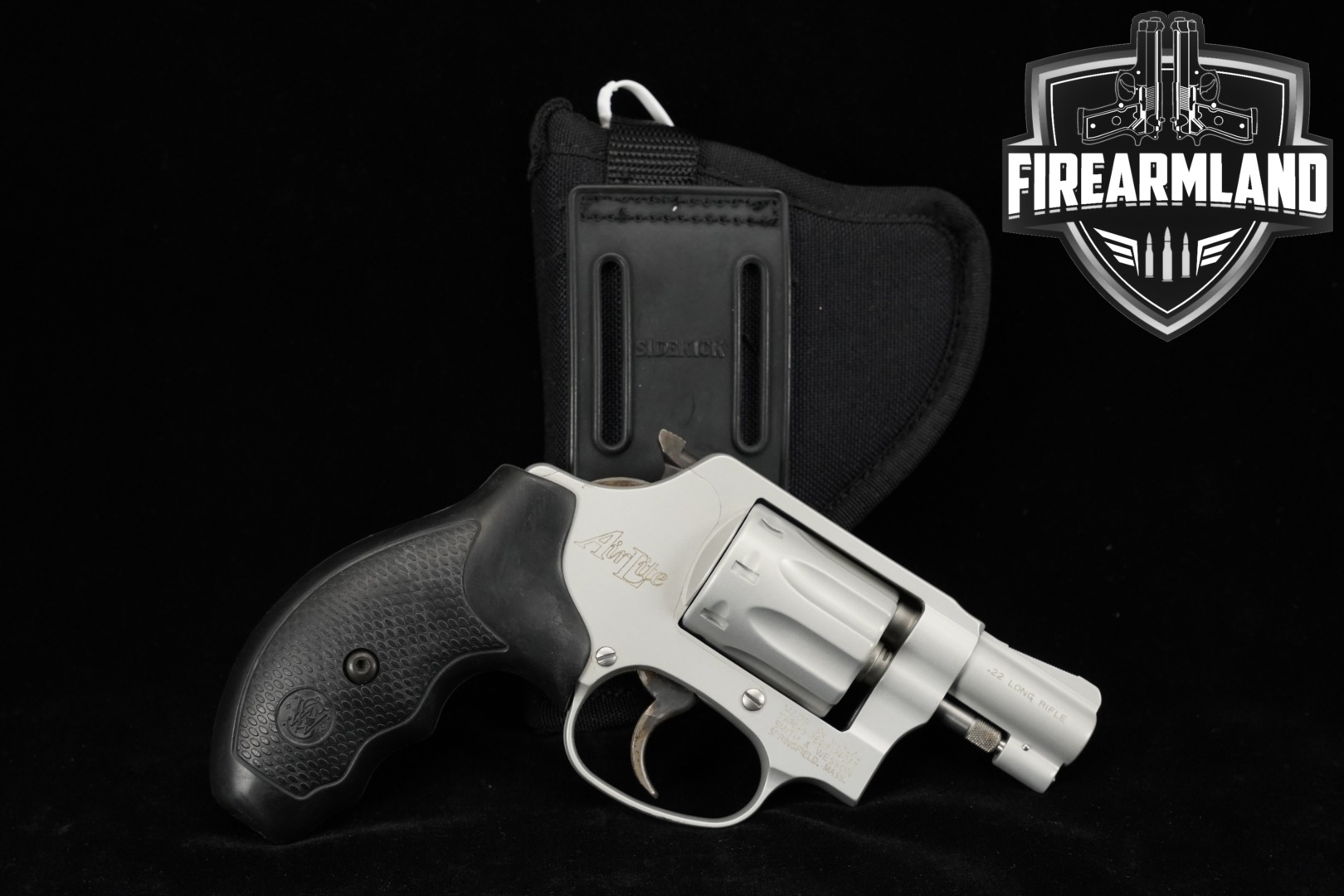 Smith & Wesson (S&W) Model 317 AirLite .22 LR Silver in Very Good Condition Thumbnail