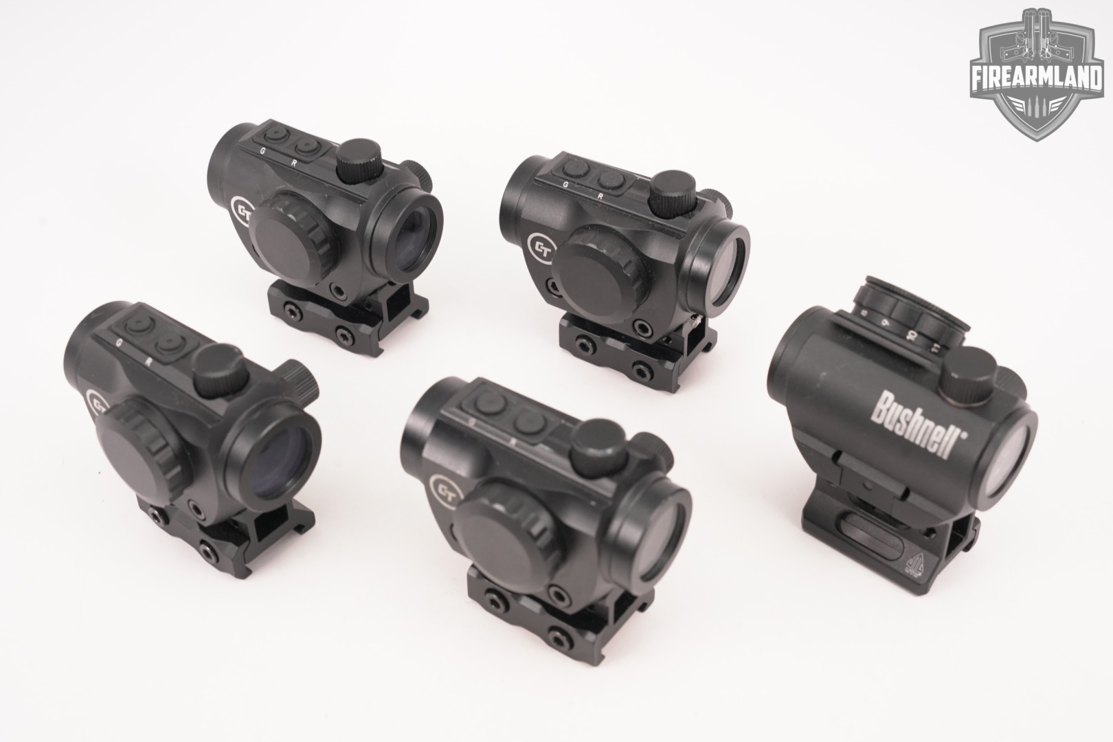 FIVE RED DOT SIGHT LOT 5 Pack Crimson Trace Bushnell RDS-img-2