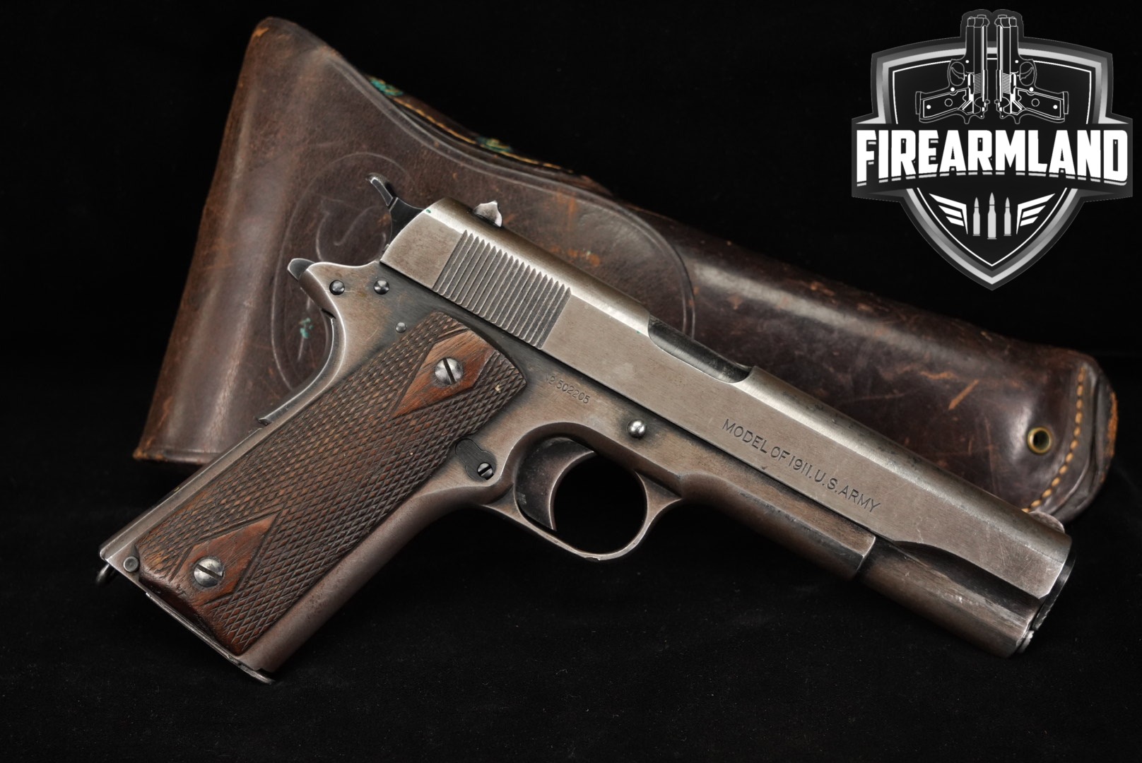 COLT M1911 U.S. ARMY ガスガン Used Colt M1911 U.S. Army, Black Army Auction | FirearmLand
