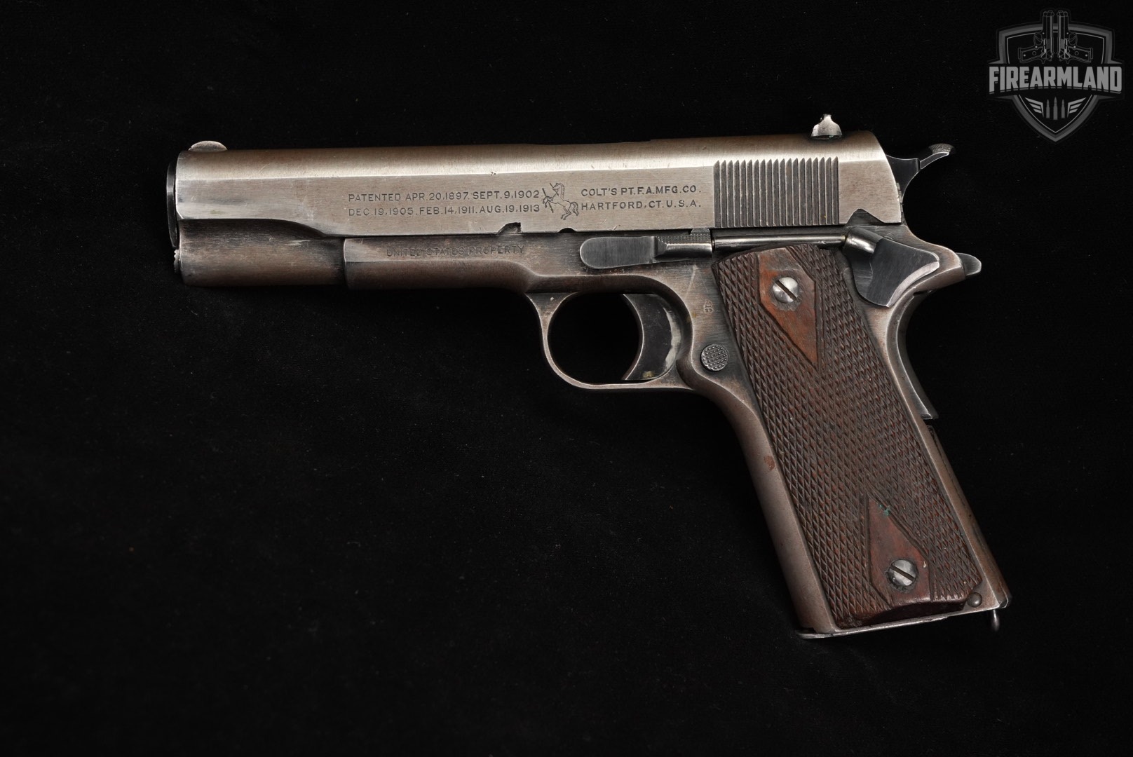 Used Colt M1911 U.S. Army, Black Army Auction | FirearmLand