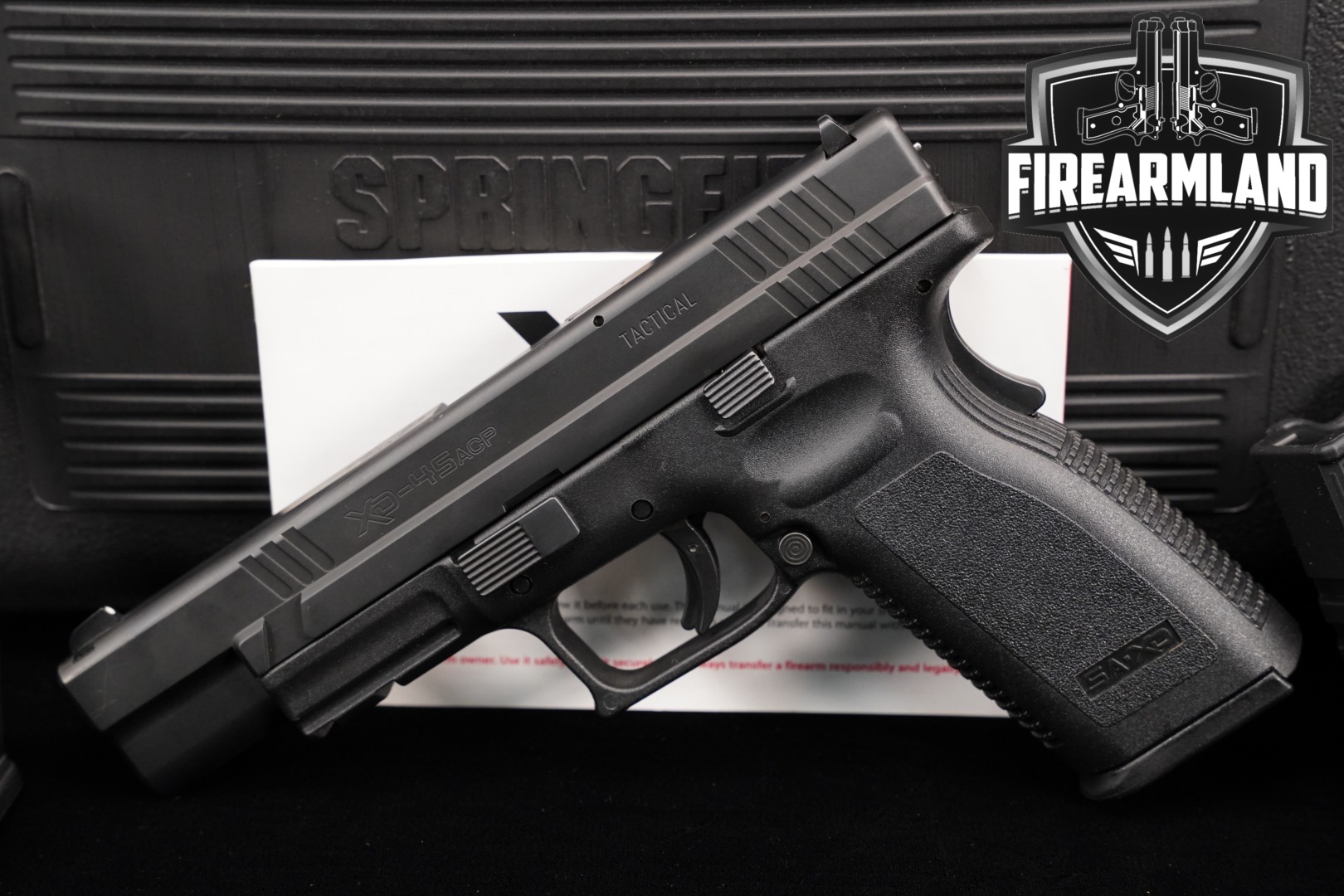 Springfield Armory XD Tactical .45 ACP Black in Very Good Condition Thumbnail
