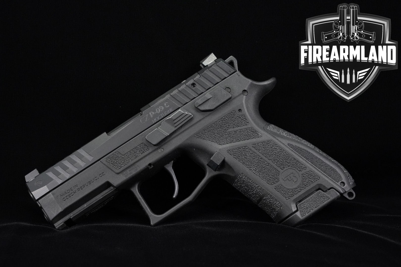 CZ P-09 C Nocturne 9mm Luger Black in Very Good Condition Thumbnail