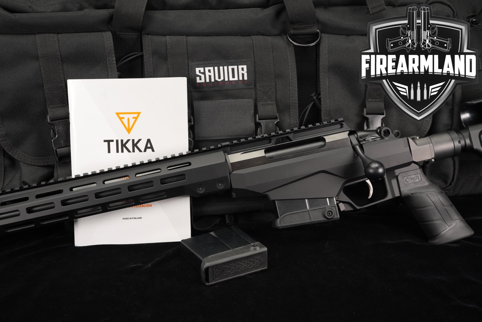 Tikka T3x TAC A1 6.5 Creedmoor Black in Excellent Condition Thumbnail