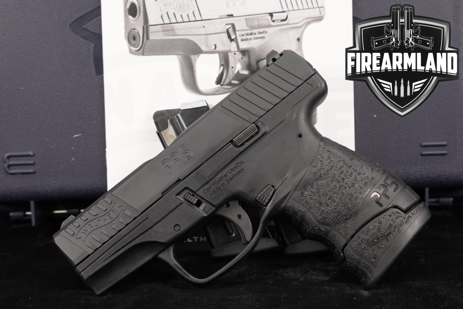 Walther PPS M2 9mm 3.18" +3 MAGS & ORIG CASE-img-0