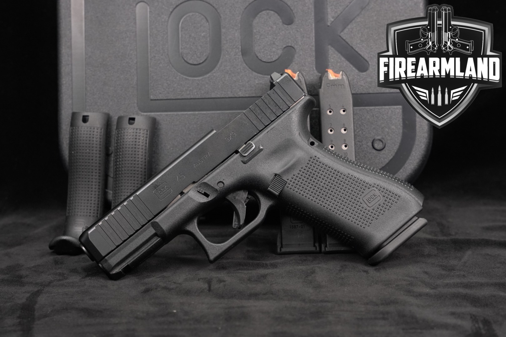 Glock G45 MOS, Gen5 9mm Luger Black in Excellent Condition Thumbnail