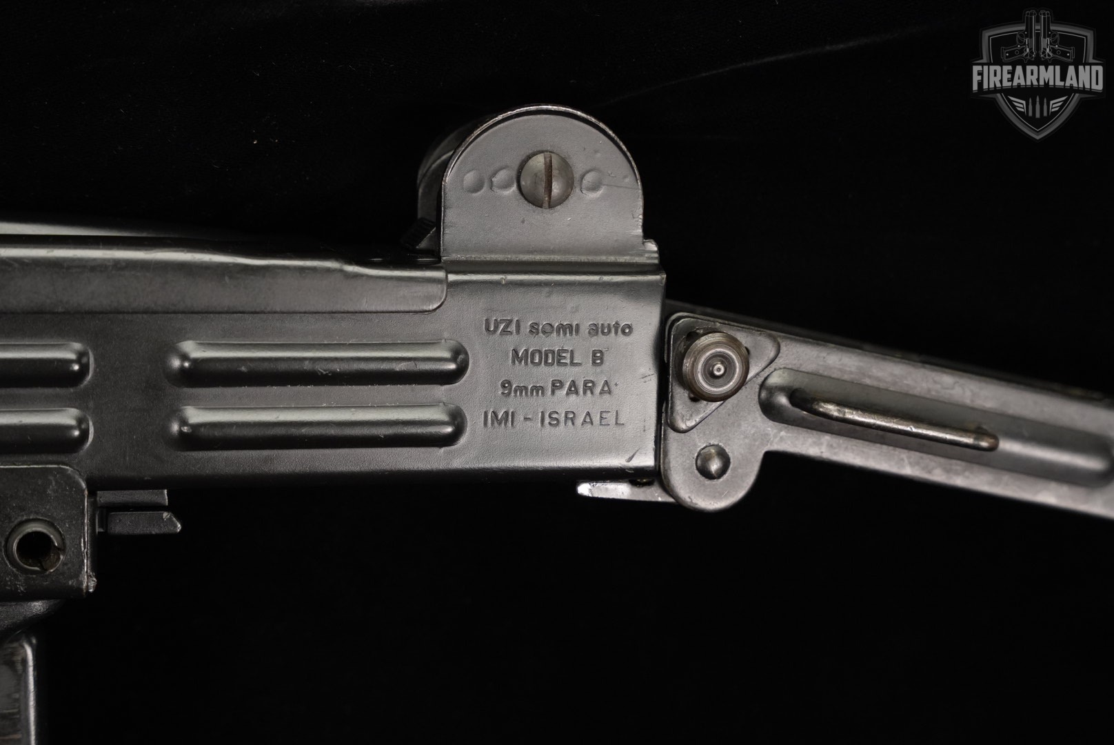 ISRAELI Military Industries UZI Carbine Model B 9mm 16" +3 MAGS, CASE-img-17