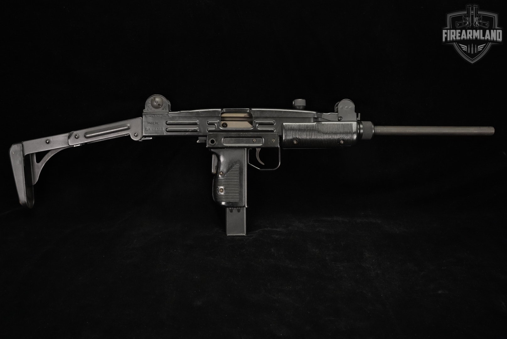 ISRAELI Military Industries UZI Carbine Model B 9mm 16" +3 MAGS, CASE-img-3