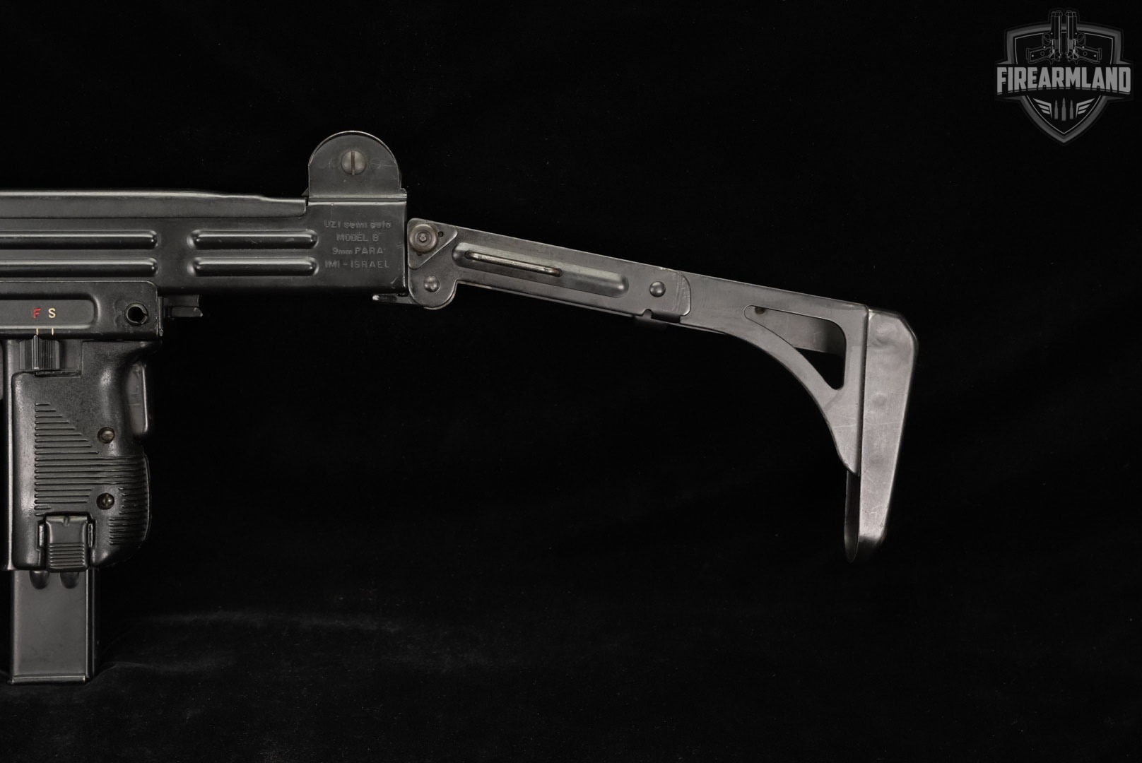 ISRAELI Military Industries UZI Carbine Model B 9mm 16" +3 MAGS, CASE-img-8