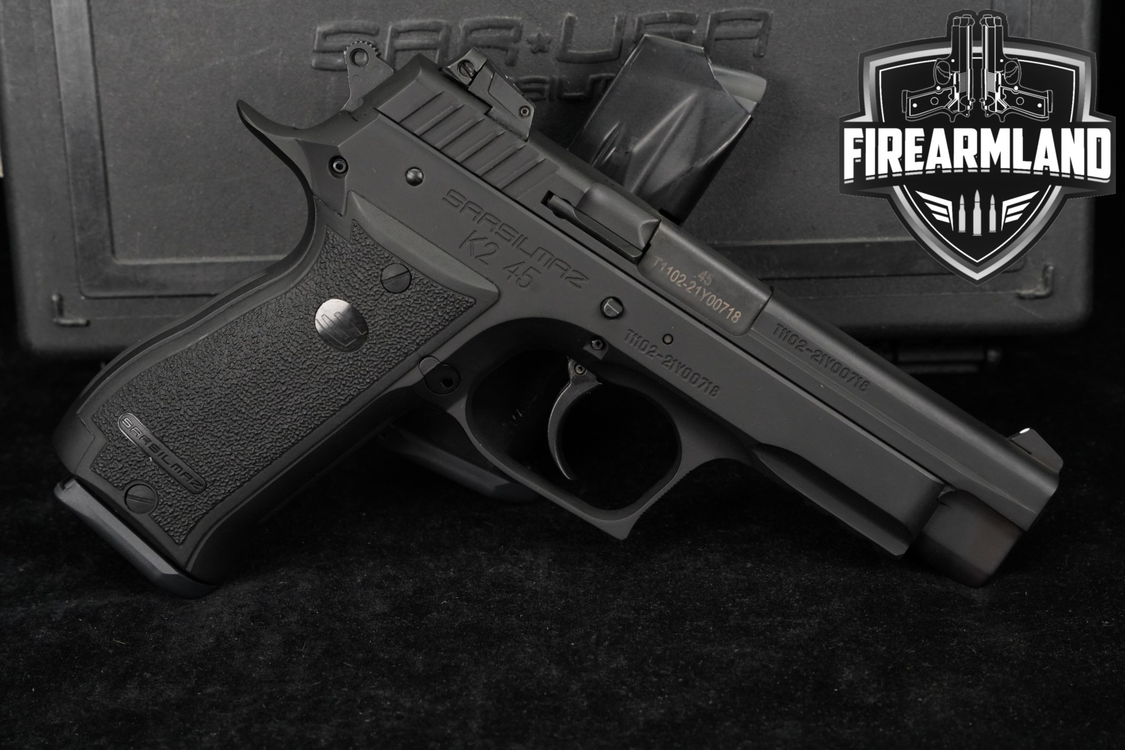 Sarsilmaz (SAR) K2-45 .45 ACP Black in Very Good Condition Thumbnail