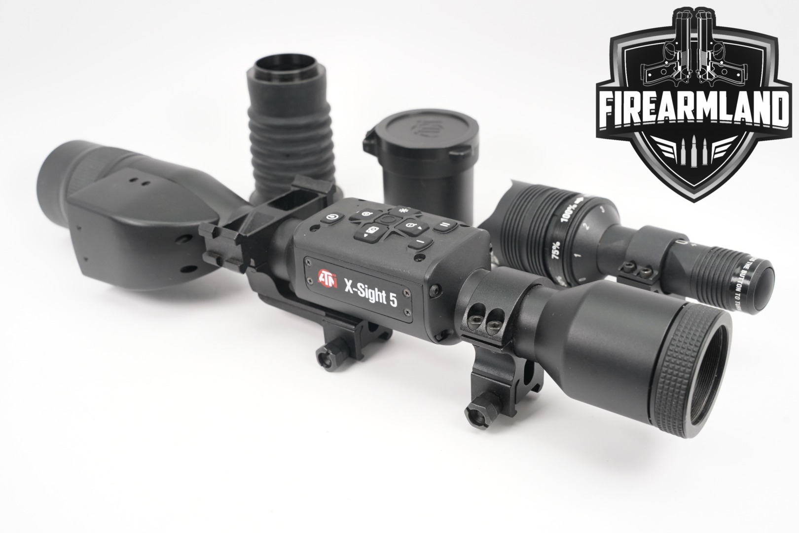 ATN Corp X-Sight 5 3-15X Digital Day Night Vision White/Black Hot IR Scope-img-0