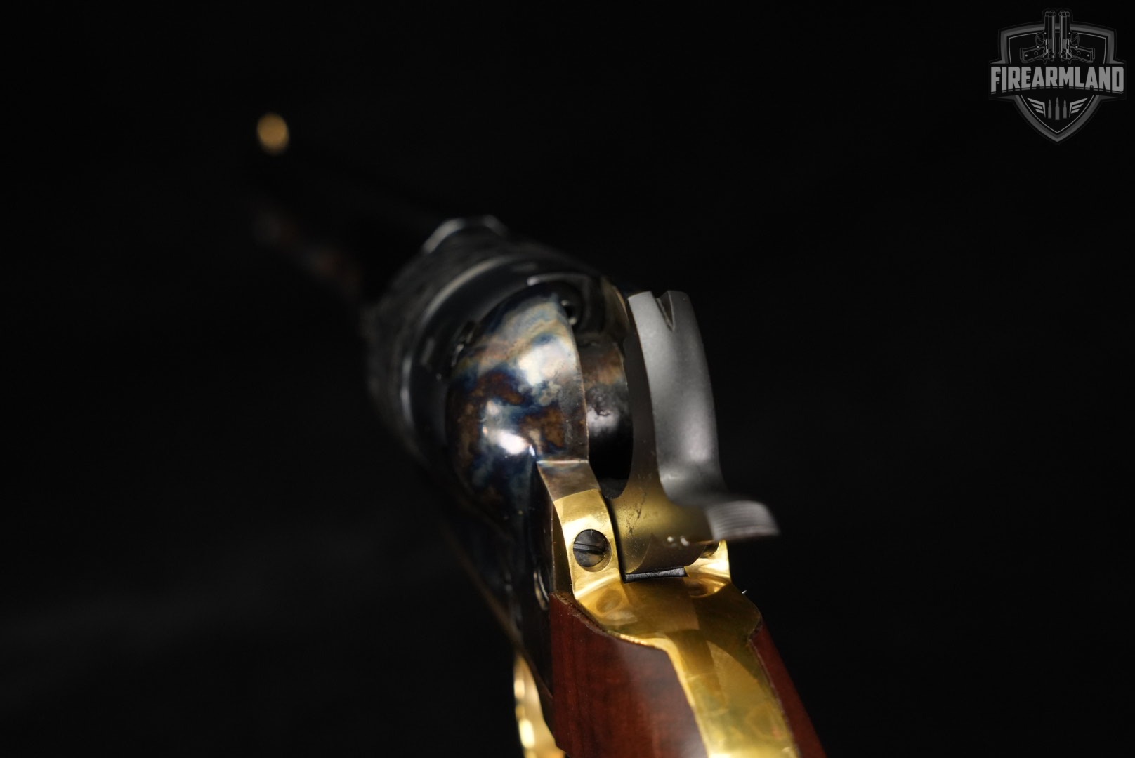 F.lli Pietta 1851 Navy 44 BPM Flli 7.5" Blued ORMSBY OCTAGON +ORIG BOX-img-14