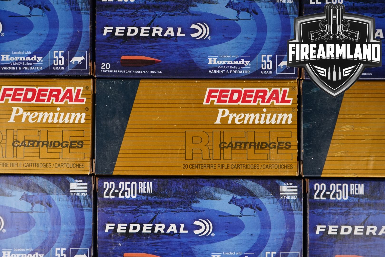 Federal 22-250 Rem .22-250 Rem. in New - Old Stock Condition Thumbnail