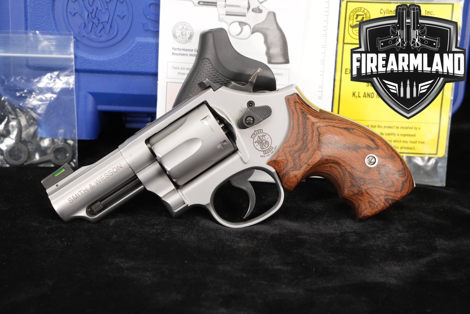Smith & Wesson Model 66-8 Combat Magnum S&W 357 Mag 2.75 Stainless DA/SA-img-0