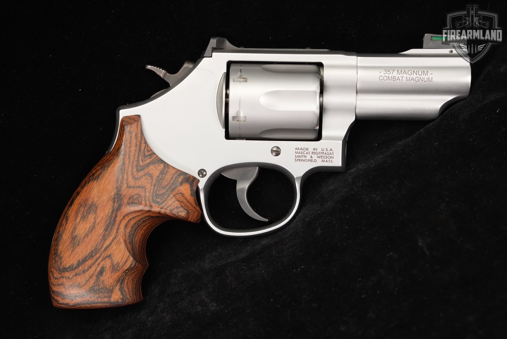 Smith & Wesson Model 66-8 Combat Magnum S&W 357 Mag 2.75 Stainless DA/SA-img-4