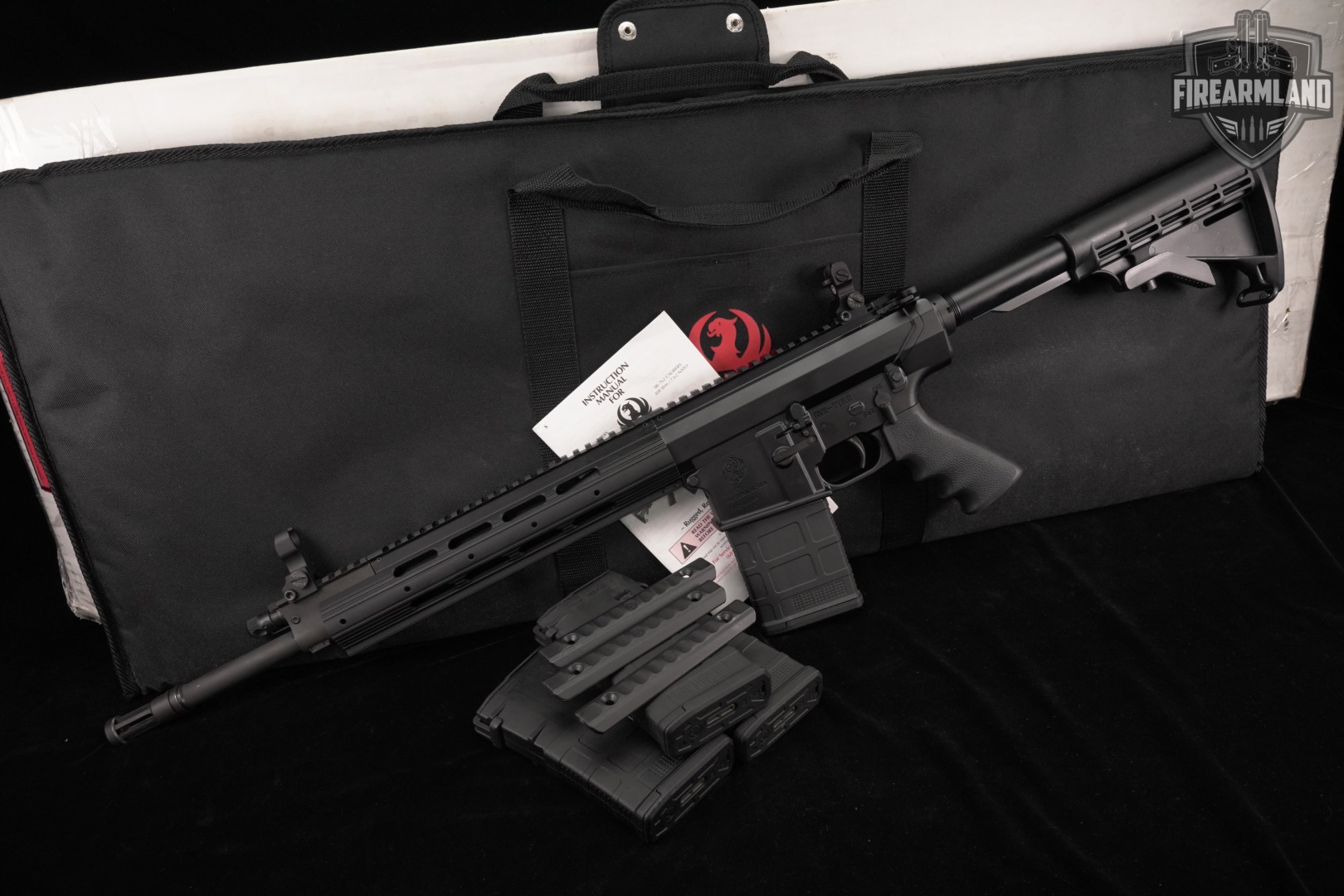 Ruger SR-762 308 Winchester AR-10 AR10 16.12" SR762 +4 MAGS & ORIG CASE-img-2