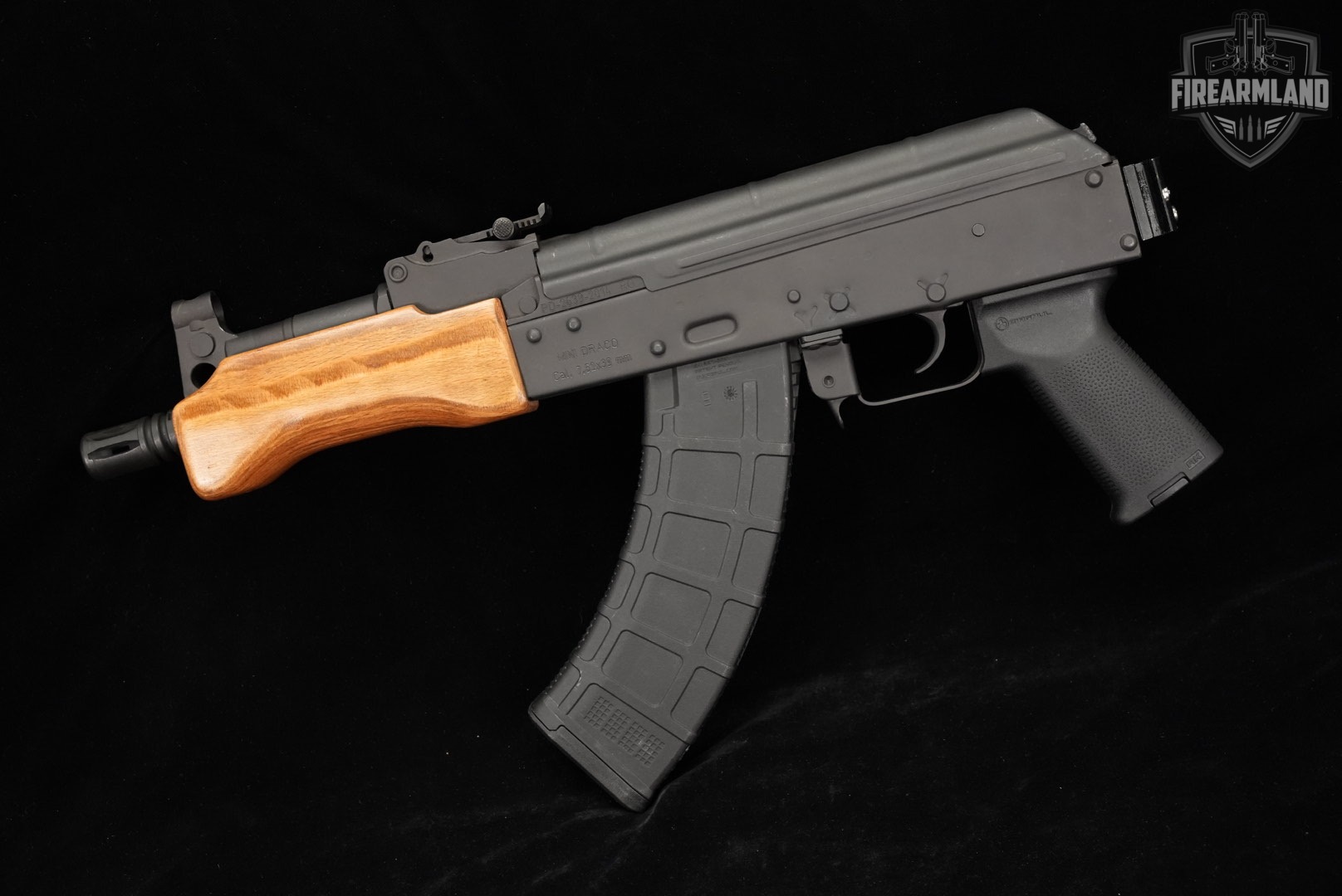 Romarm/Cugir Mini Draco 7.62x39 AKM AK47 AK-47 7.75" THREADED-img-2