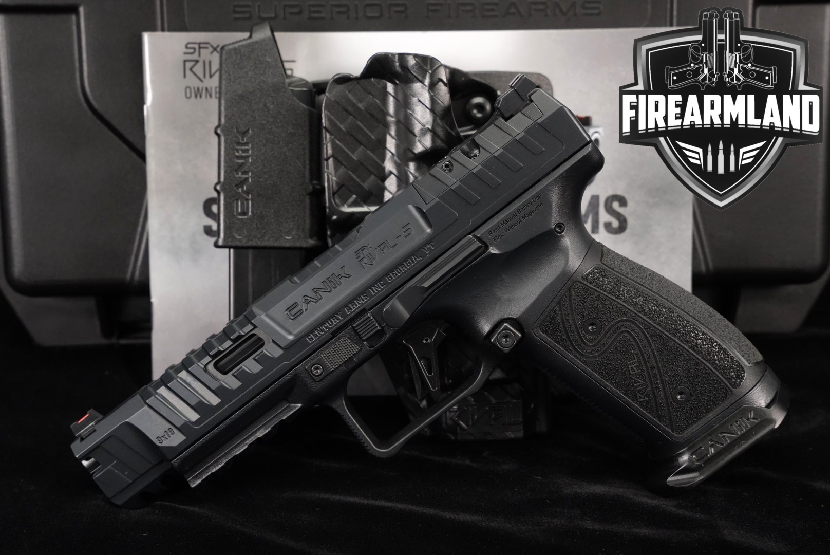 Canik SFx Rival-S 9mm Luger Blued in Excellent Condition Thumbnail