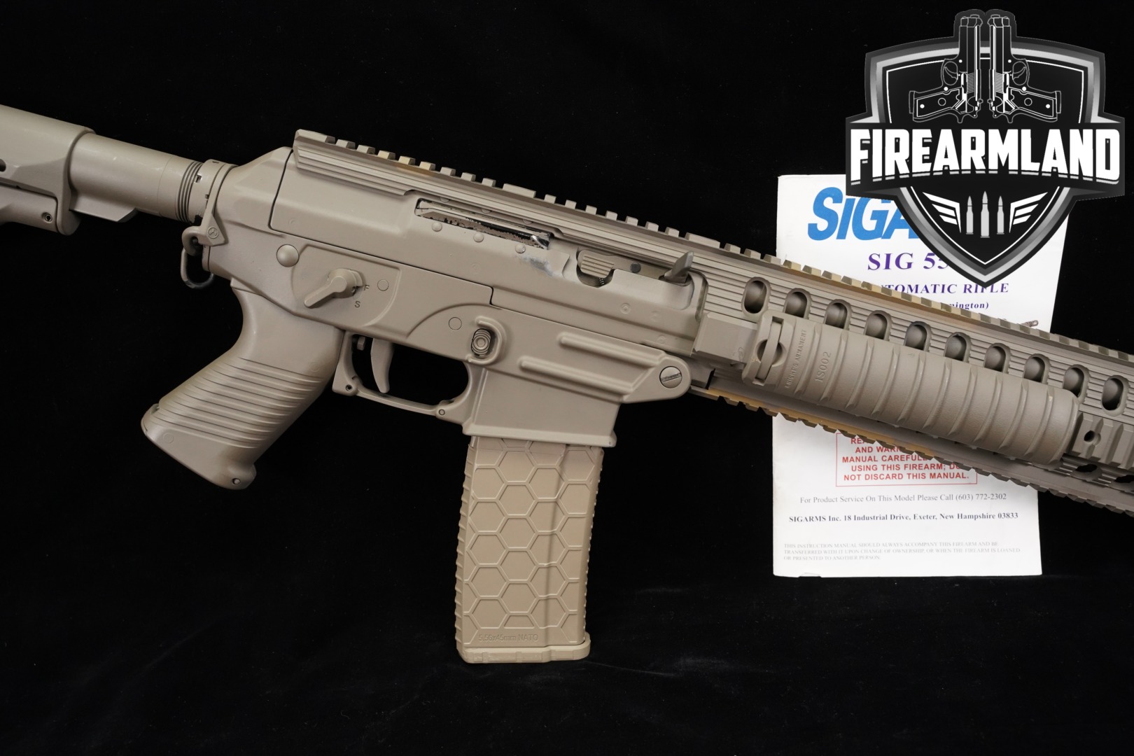 Sig Sauer SIG 556 SWAT 5.56mm NATO Tan in Good Condition Thumbnail
