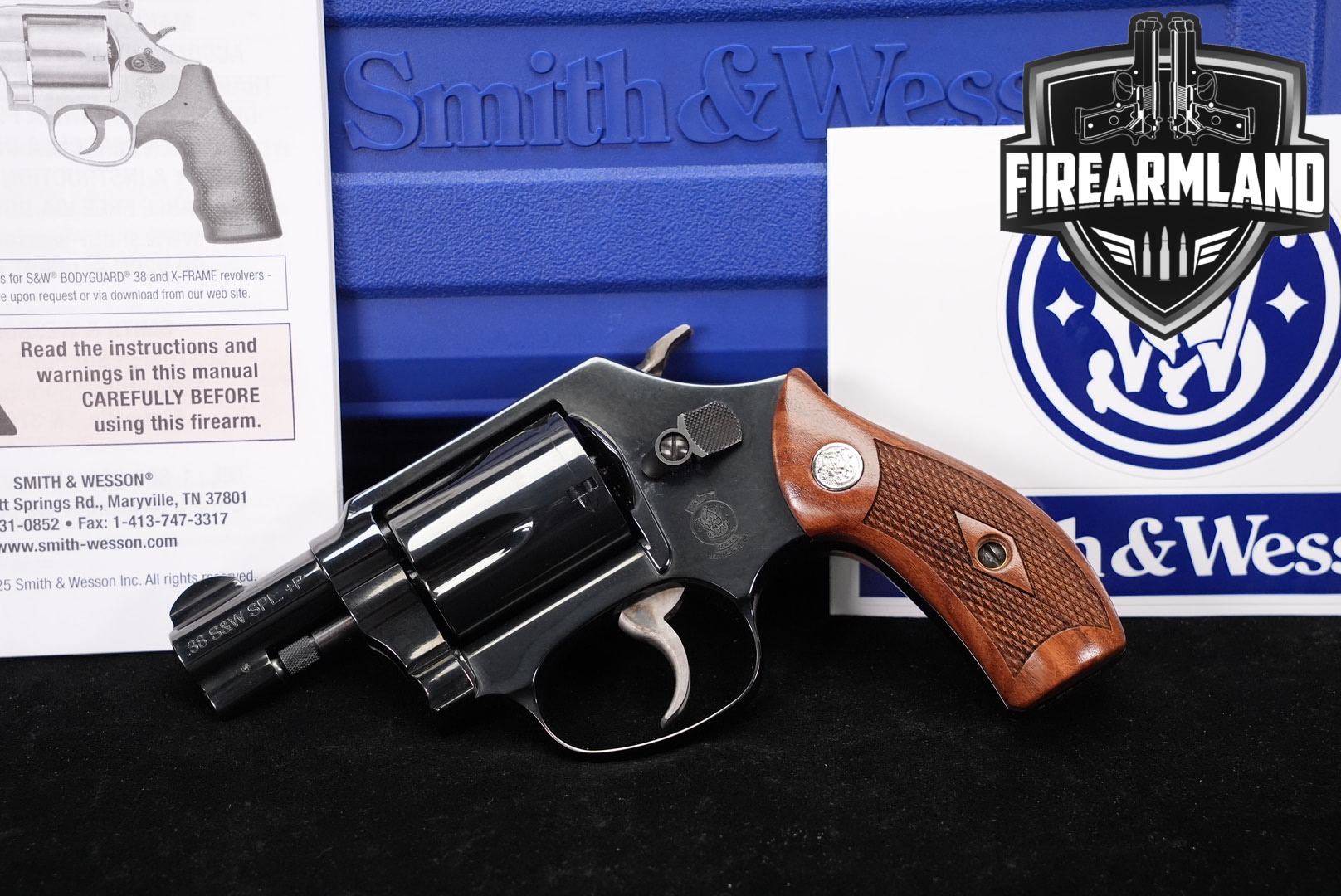 Smith & Wesson Model 36-11 Classic S&W 2" +ORIG CASE-img-0