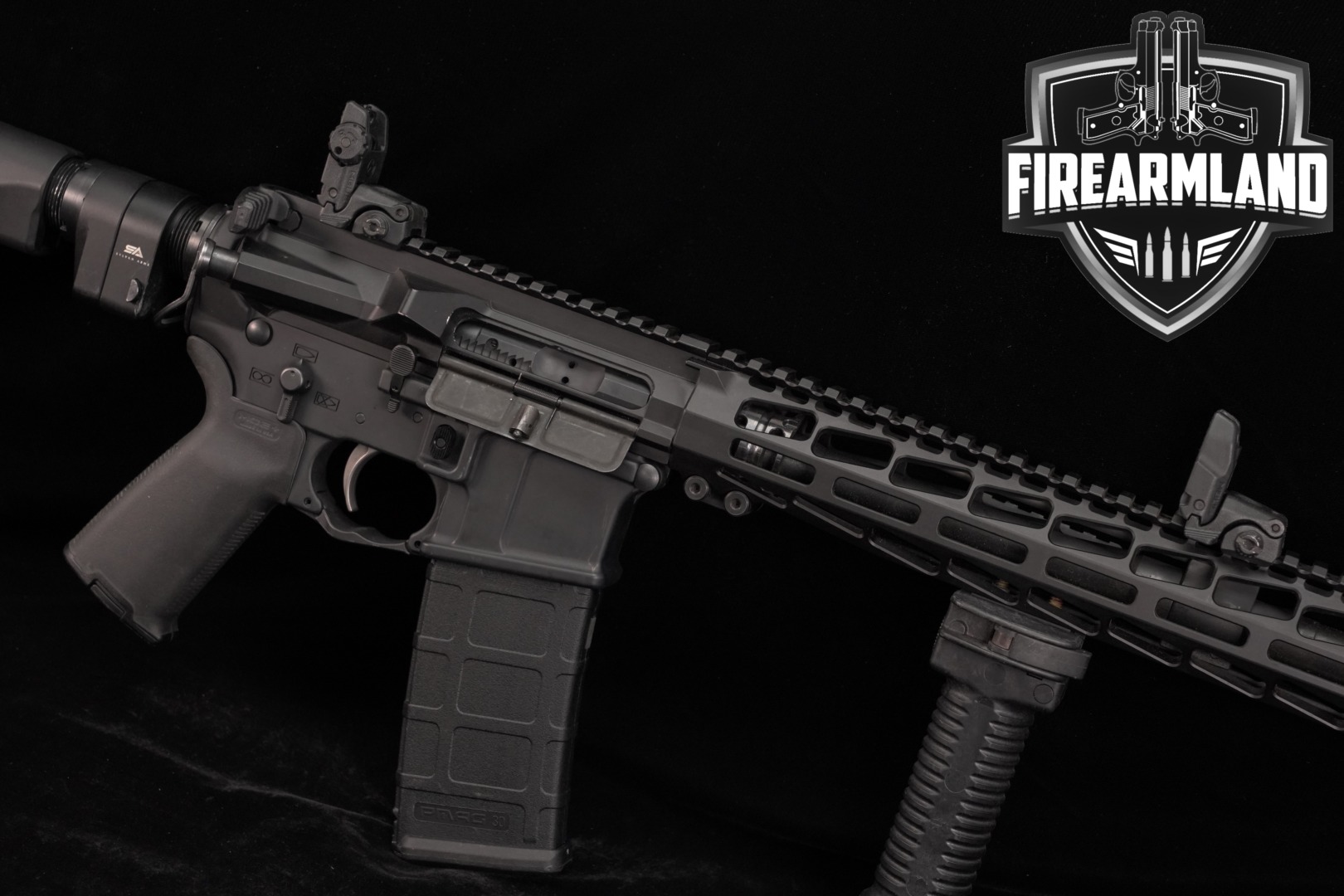 LWRC M6IC 5.56 NATO AR-15 AR15 16.1 M6-IC +INFORCE LIGHT-img-0