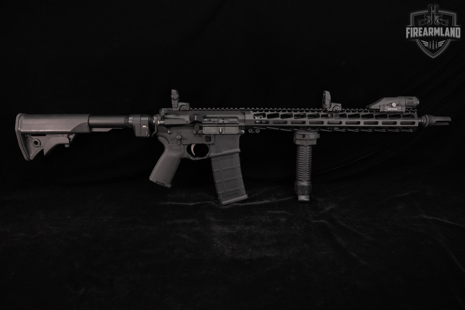 LWRC M6IC 5.56 NATO AR-15 AR15 16.1 M6-IC +INFORCE LIGHT-img-3