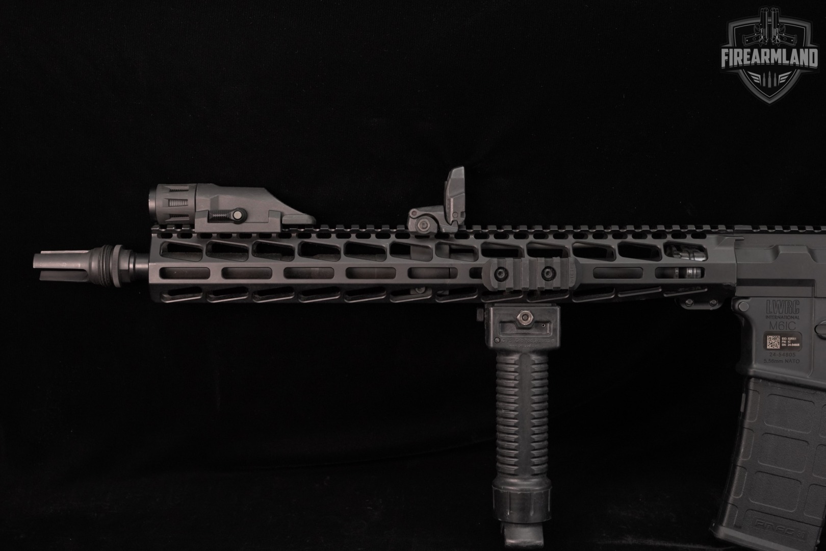 LWRC M6IC 5.56 NATO AR-15 AR15 16.1 M6-IC +INFORCE LIGHT-img-7