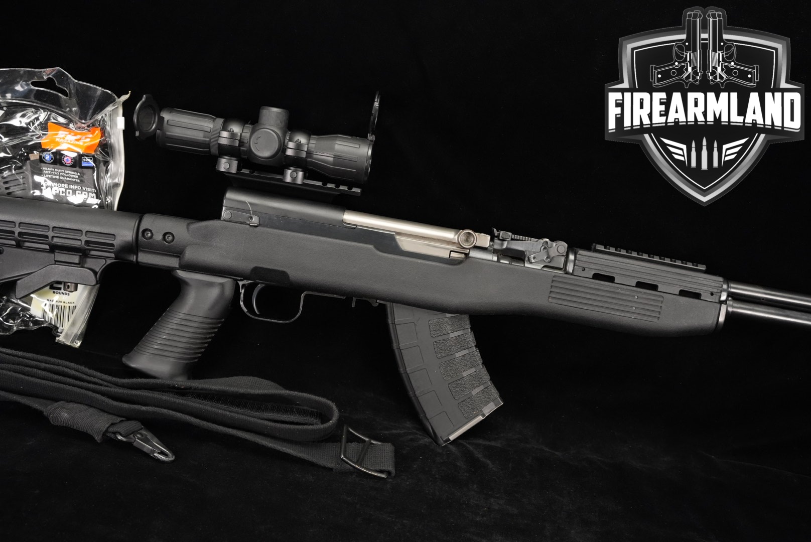 Norinco SKS Type 56 7.62x39 20.5" Blued & Synthetic Sporter +3 MAGS, SCOPE-img-0
