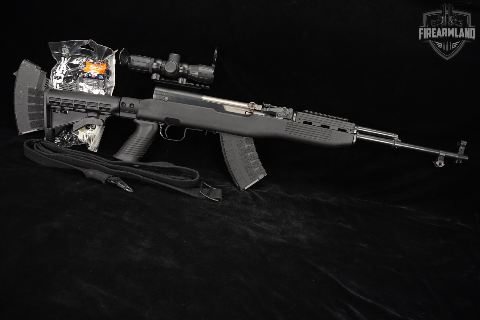 Norinco SKS Type 56 7.62x39 20.5" Blued & Synthetic Sporter +3 MAGS, SCOPE-img-3