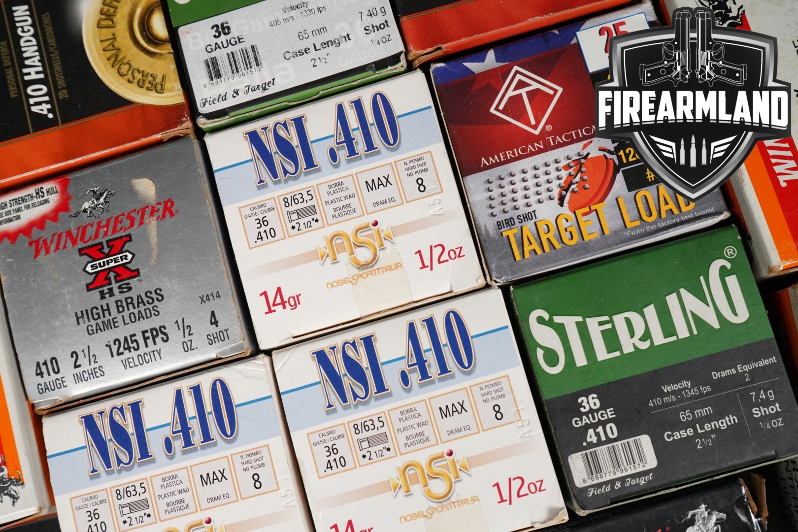 2 CALIBER AMMO! 315 RDS! 45 LC 410 Bore Ammunition-img-0