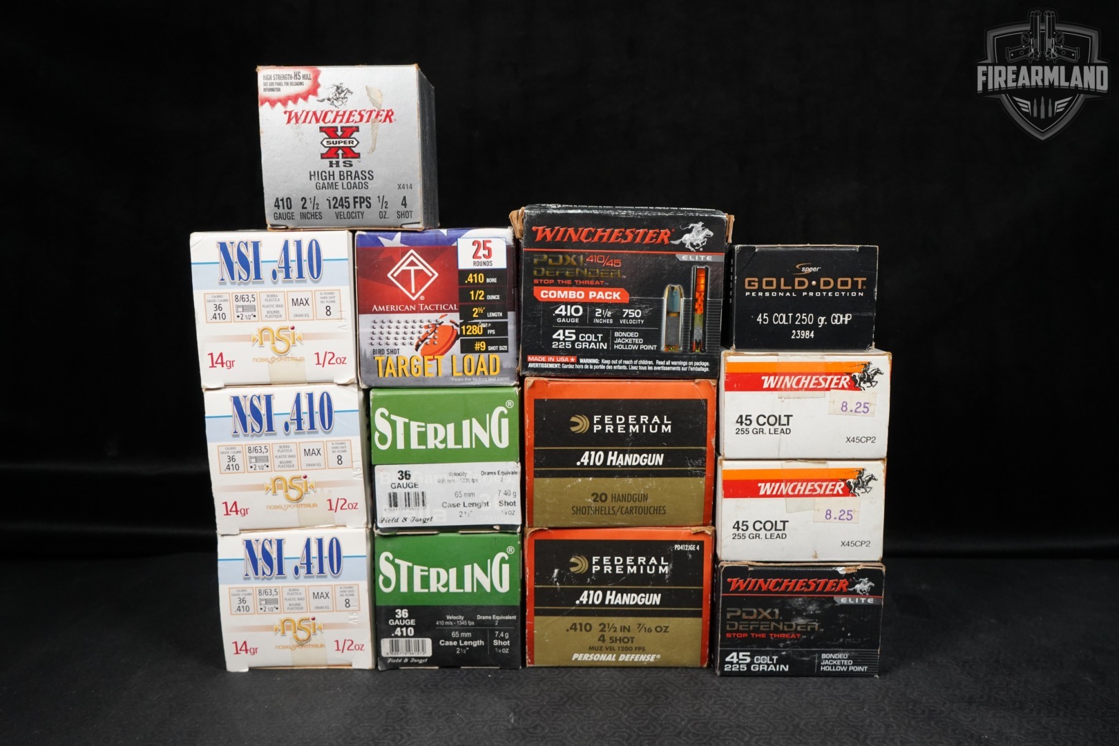 2 CALIBER AMMO! 315 RDS! 45 LC 410 Bore Ammunition-img-2