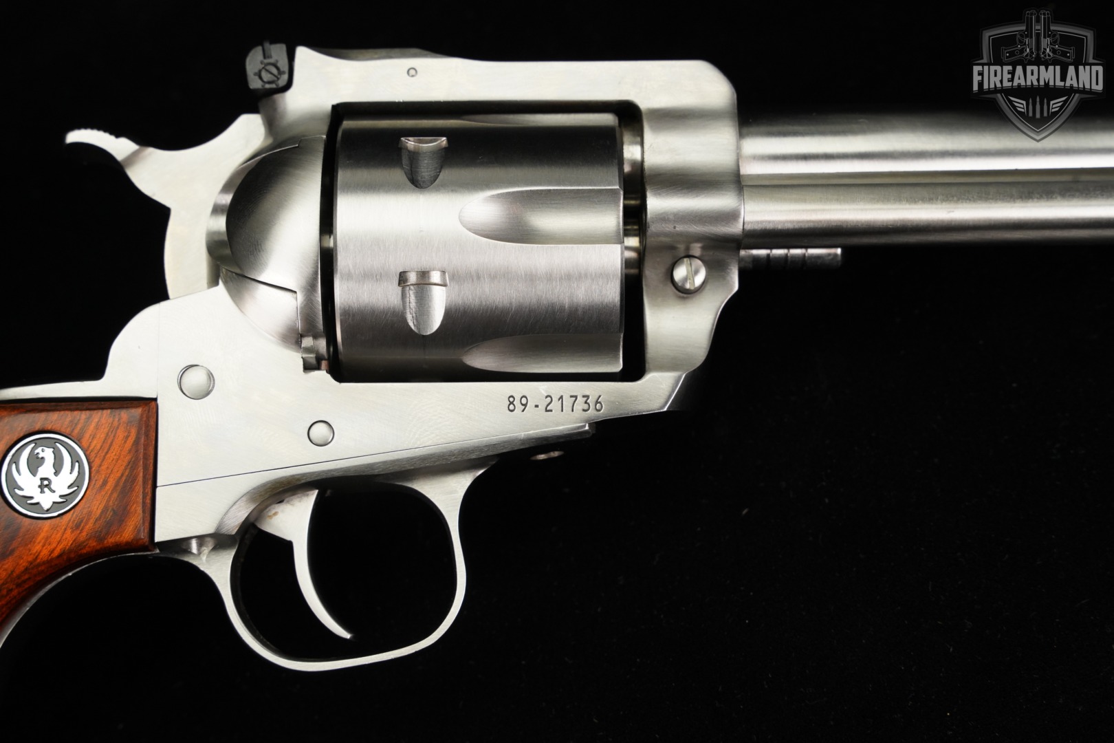 Ruger New Model Super Blackhawk 44 Rem Mag 5.5" Satin Stainless +ORIG CASE-img-11