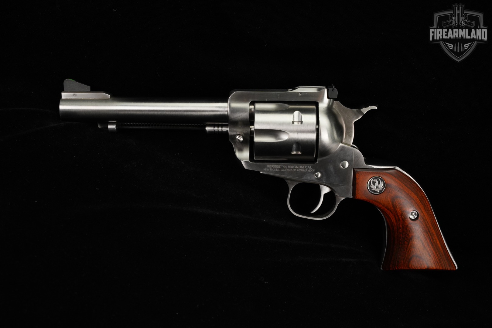 Ruger New Model Super Blackhawk 44 Rem Mag 5.5" Satin Stainless +ORIG CASE-img-3