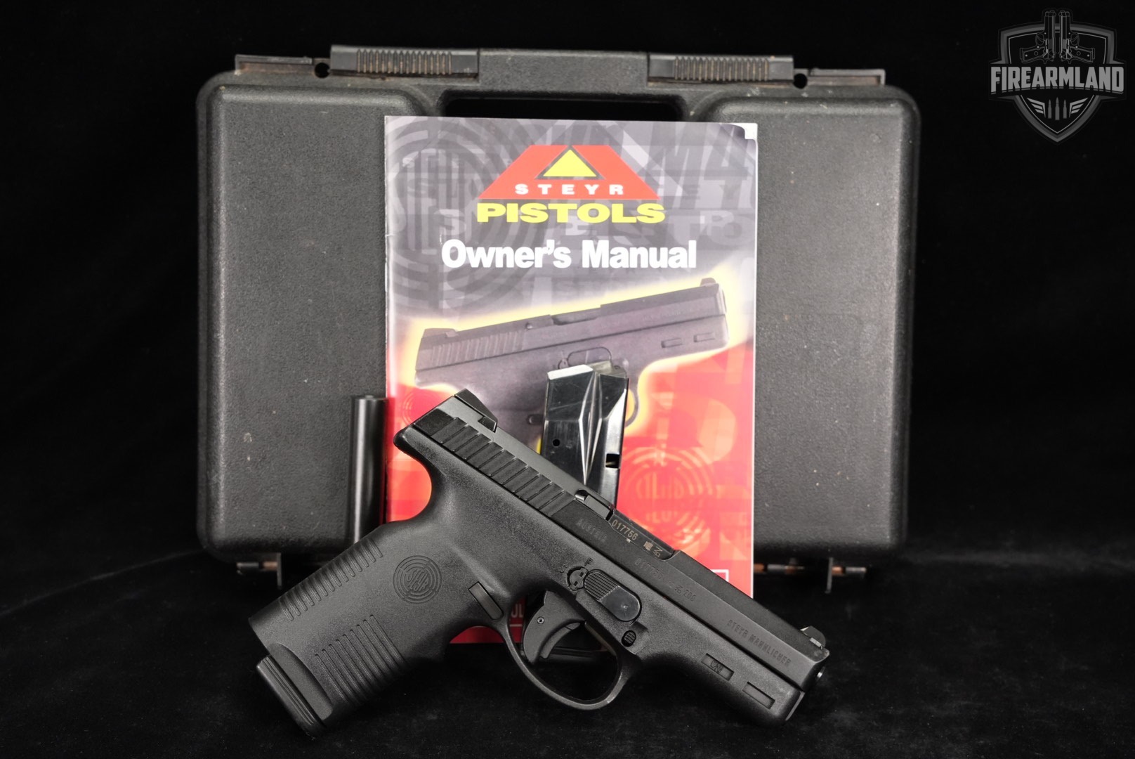 Steyr Arms M40 40S&W 1st-Gen Dual-Cal M-40 +2 MAGS, OG CASE, SPARE BARREL-img-2