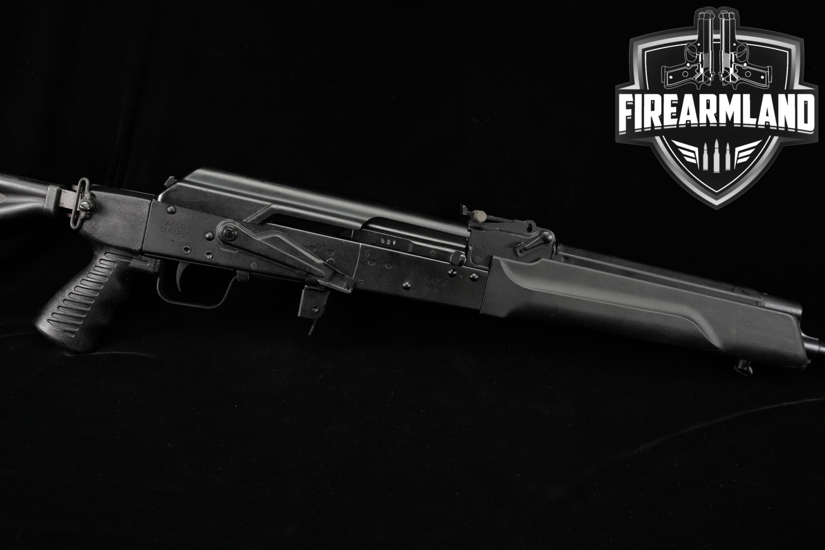 Izhmash Saiga 7.62x39 7.62x39 Black in Very Good Condition Thumbnail